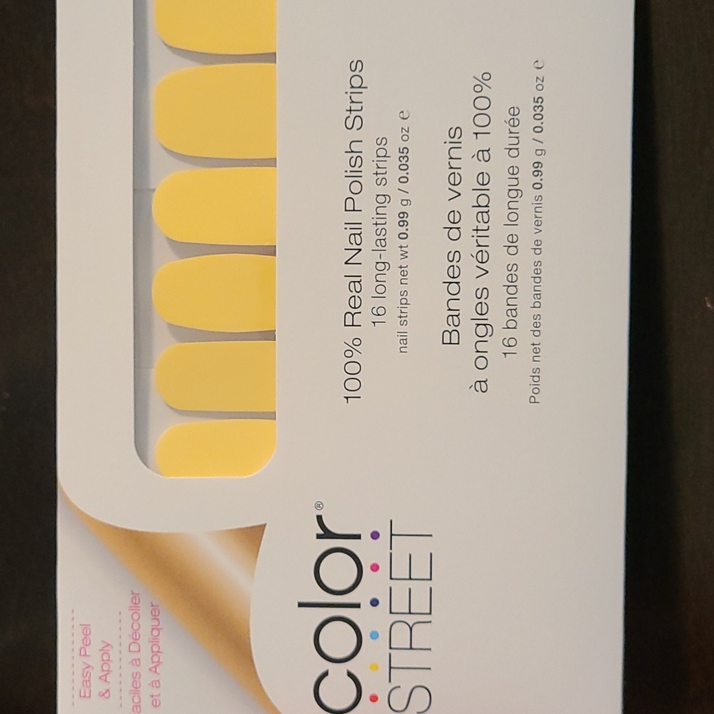 Color Street Belgian Buttercup